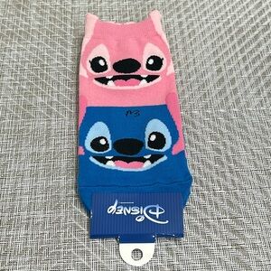 Disney Stitch and Angel ankle socks